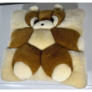 Vintage T.W.I.E Red Panda Bear Plush Pillow